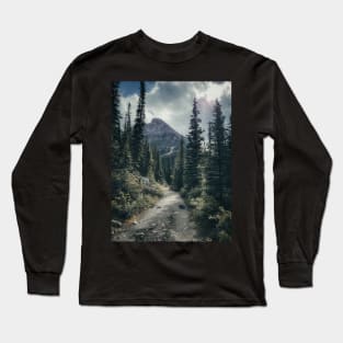 Jasper National Park Trail to Greatness V2 Long Sleeve T-Shirt